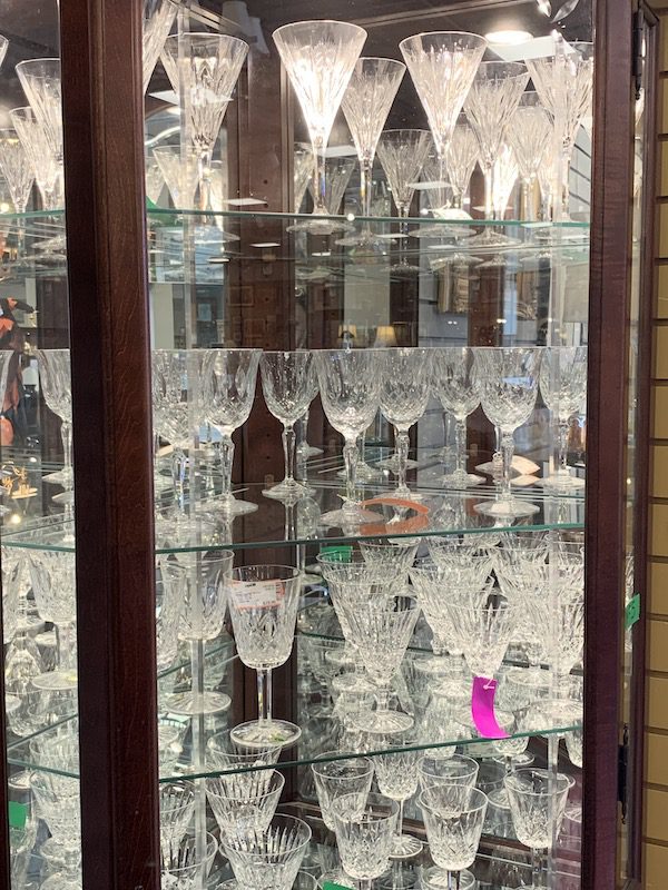 crystal glassware