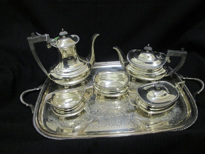 Gorham sterling tea service set