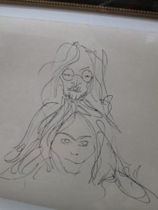 John and Yoko, 1969 lithograph