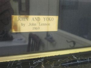 John and Yoko plaque