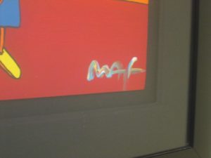 Peter Max signature